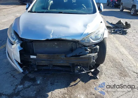 2016 Hyundai Elantra Se from USA, damaged, VIN 5NPDH4AE3GH683787